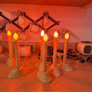 Set of 6 Electric Candle Lights